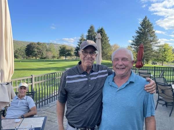 70-79 Division Tied at net 67 Frank Pascarella and Bill Lewis